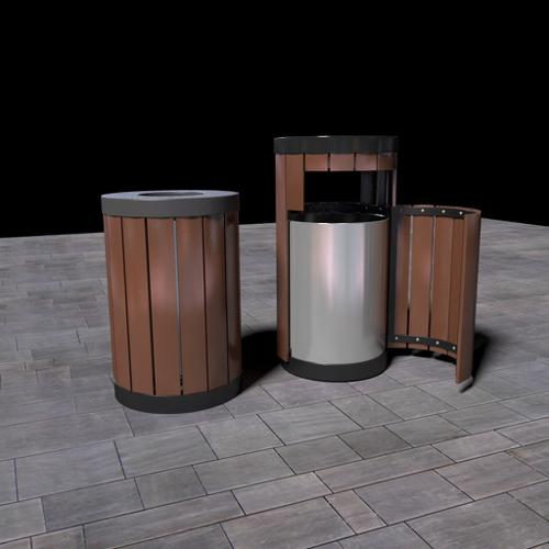 trash bins (2x) preview image